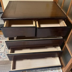 キャビネット　まだ綺麗です　重くて動かすのも大変　の画像