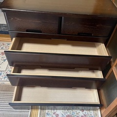 キャビネット　まだ綺麗です　重くて動かすのも大変　の画像