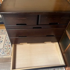 キャビネット　まだ綺麗です　重くて動かすのも大変　の画像