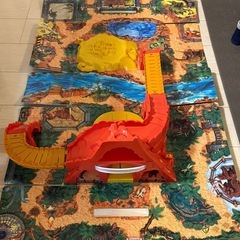 アニア アニマル 恐竜アドベンチャー プレイマットと山のみの画像