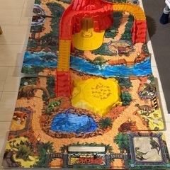 アニア アニマル 恐竜アドベンチャー プレイマットと山のみの画像