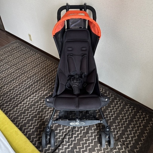 【美品】MICRALITE マイクラライト two fold ベビーカー 3way