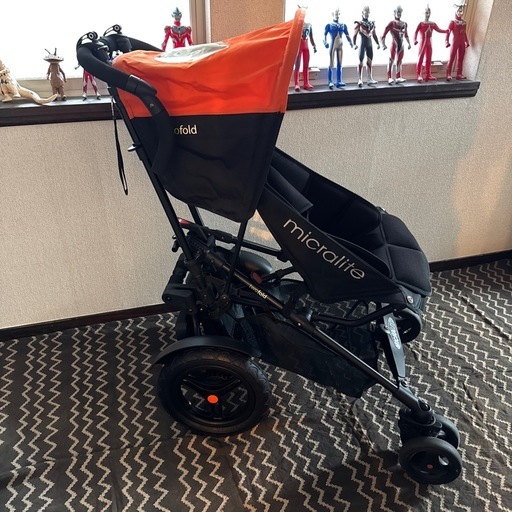 【美品】MICRALITE マイクラライト two fold ベビーカー 3way