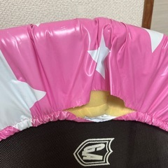 決まっちゃいました。トランポリンの画像