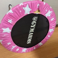 決まっちゃいました。トランポリンの画像