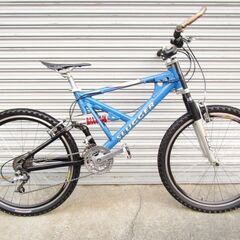 激レア 1999年 名車 ビンテージ マウンテンバイク ブリヂストン スラッガー BRIDGESTONE SLUGGER SD-900 ダブルクラウン ロングフォーク フルサス OLD MTBの画像