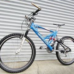 激レア 1999年 名車 ビンテージ マウンテンバイク ブリヂストン スラッガー BRIDGESTONE SLUGGER SD-900 ダブルクラウン ロングフォーク フルサス OLD MTBの画像