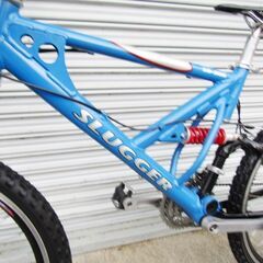 激レア 1999年 名車 ビンテージ マウンテンバイク ブリヂストン スラッガー BRIDGESTONE SLUGGER SD-900 ダブルクラウン ロングフォーク フルサス OLD MTBの画像