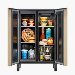 使用期間２ヶ月　アクア 冷蔵庫 72L 家具調デザイン LOOC AQR-FD7P の画像