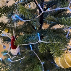 クリスマスツリー　　照明の画像