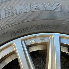 プラド150後期　スタッドレスホイールセットの画像