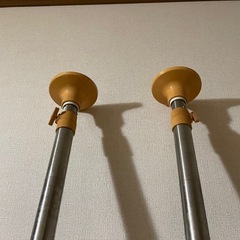 物干し､天井突っ張り棒の画像