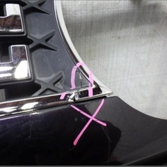 2代目アルト ラパン(HE22S)フロントバンパー グリル ロアグリル  カラーZEDの画像