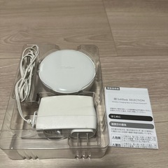 【SoftBank】置くだけ簡単。高速ワイヤレス充電器 ソフトバンクの画像