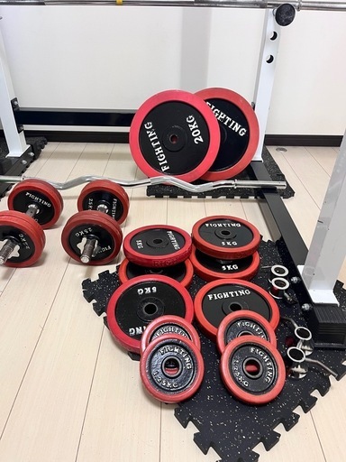 アイロテック、ファイティングロード、トレーニング器具一式