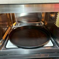 即決　 オーブンレンジ 高機能　ブラック 中古動作品　中川区　早い者勝ちの画像