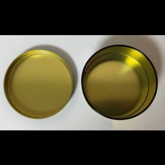 有馬温泉炭酸煎餅サブレ　空容器　空缶　クッキー缶の画像