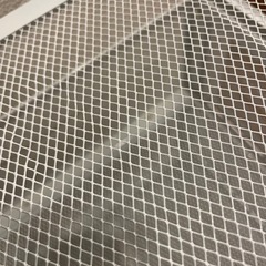 IKEAスチールメッシュラック白の画像