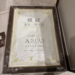 額縁 A3サイズ　2点セットの画像