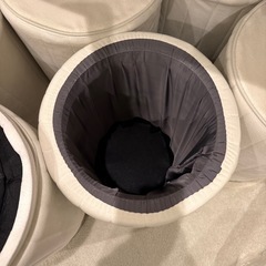 スツール　荷物入れの画像