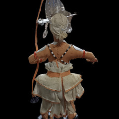 (中古)ヴィンテージ 民族人形の画像