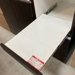 取りに来れる方限定！ニトリの2枚扉レンジボードです！の画像