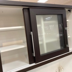 取りに来れる方限定！ニトリの2枚扉レンジボードです！の画像