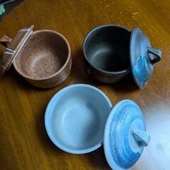 茶碗蒸し用の食器3点、無料で差し上げます。の画像