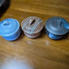 茶碗蒸し用の食器3点、無料で差し上げます。の画像