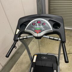 J7P2453 ジョンソン ルーム ランナー T-931 ランニング マシン 室内 トレーニング フィットネス ウォーキング トレッドミル 折りたたみ 収納 大型マシン 電動 傾斜機能 動作品 現状の画像