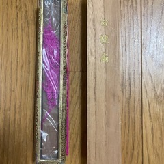 白樺の扇子　の画像