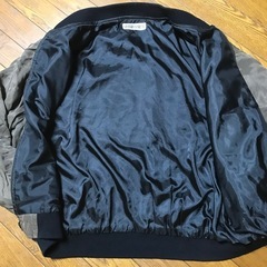 激レアヴィンテージ ジョルジオアルマーニサテンジャケット MA-1 スカジャン L位の画像