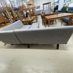 【ジャングルジャングル滋賀草津店】ジモティ来店特価‼ ソファー グレー J-251198の画像