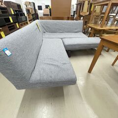 【ジャングルジャングル滋賀草津店】ジモティ来店特価‼ ソファー グレー J-251198の画像