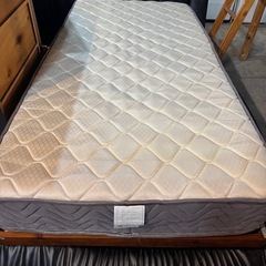 【ニトリ シンプルベッドセット 使用浅め】の画像