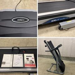 J7P2453 ジョンソン ルーム ランナー T-931 ランニング マシン 室内 トレーニング フィットネス ウォーキング トレッドミル 折りたたみ 収納 大型マシン 電動 傾斜機能 動作品 現状の画像