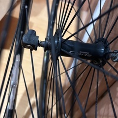 軽量アルミホイール 9速の画像