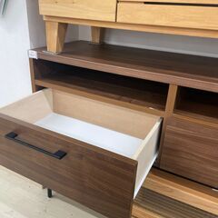 【ジャングルジャングル滋賀草津店】ジモティ来店特価‼ テレビ台 ブラウン J-2511100の画像