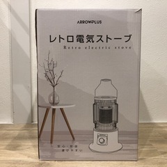 レトロ電気ストーブの画像