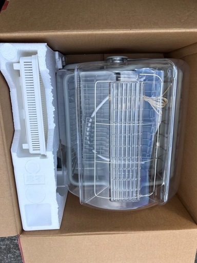 【新品】　MITSUBISHI 食器乾燥機 透明 プラスチック製　三菱