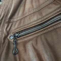 革ジャン風アウター(男性用)の画像