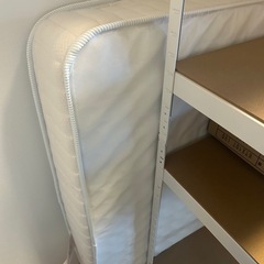 ニトリ　セミダブルベッドの画像