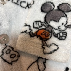 100cm Disney ミッキー ドナルド パジャマ もふもふ　暖か　冬の画像