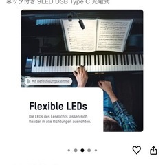 LED ライトクリップ　USBタイプ　配線カバーの画像