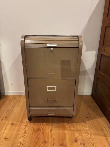 アンティーク 鉄 書類収納