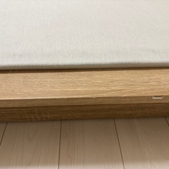 Lowya ダブルベッドフレーム＋マットレスの画像