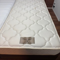 シングル　マットレス　2つの画像