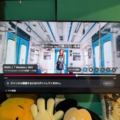 シャープAQUOS50インチスマートTVの画像