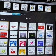 シャープAQUOS50インチスマートTVの画像
