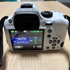 【ジャンク品】RICOH デジタル一眼レフ PENTAX K-50 DAL18-55mmWR・DAL50-200mmWRダブルズームキット ホワイト K-50 WZOOM KIT WHITE の画像